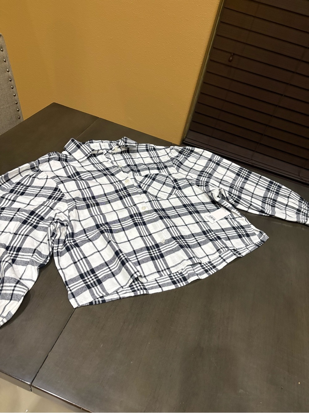 Nordstrom- BP women's plaid flannel - NWT